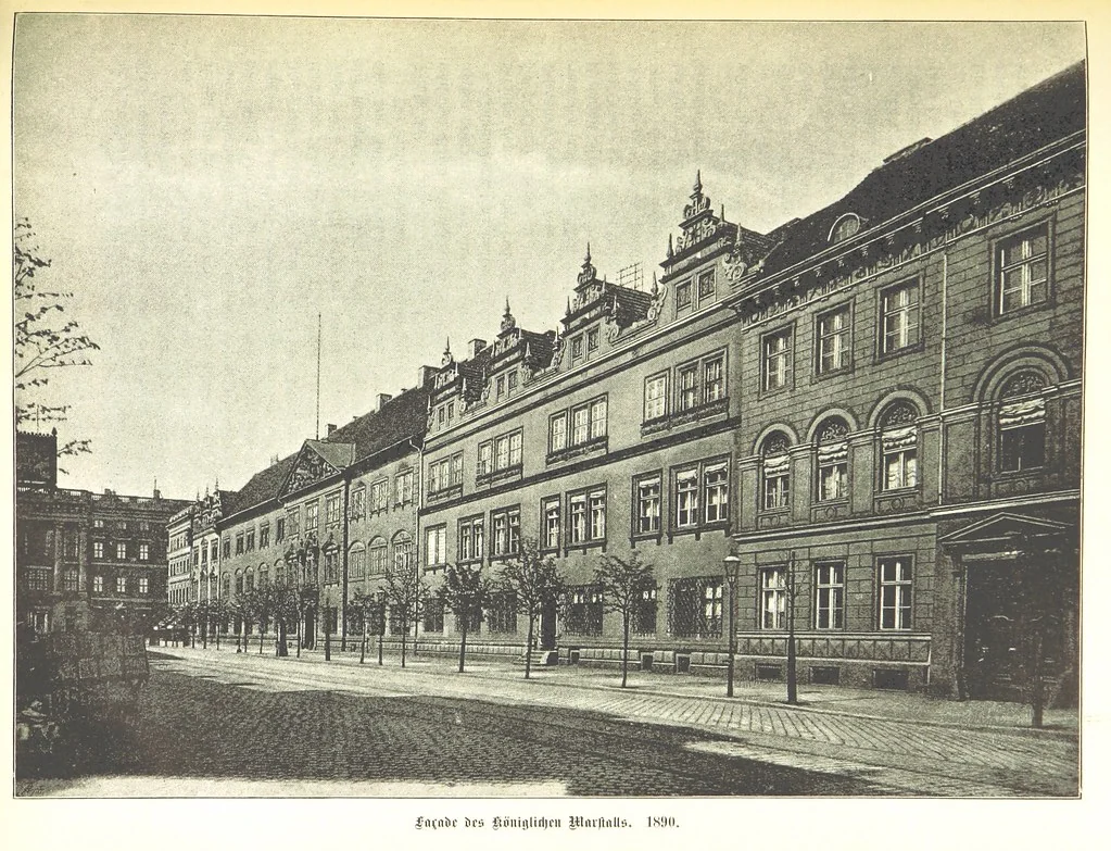 An illustration from Aus Alt-Berlin. Stille Ecken und Winkel der Reichshauptstadt in kulturhistorischen Schilderungen, etc, 1891, leaf 366