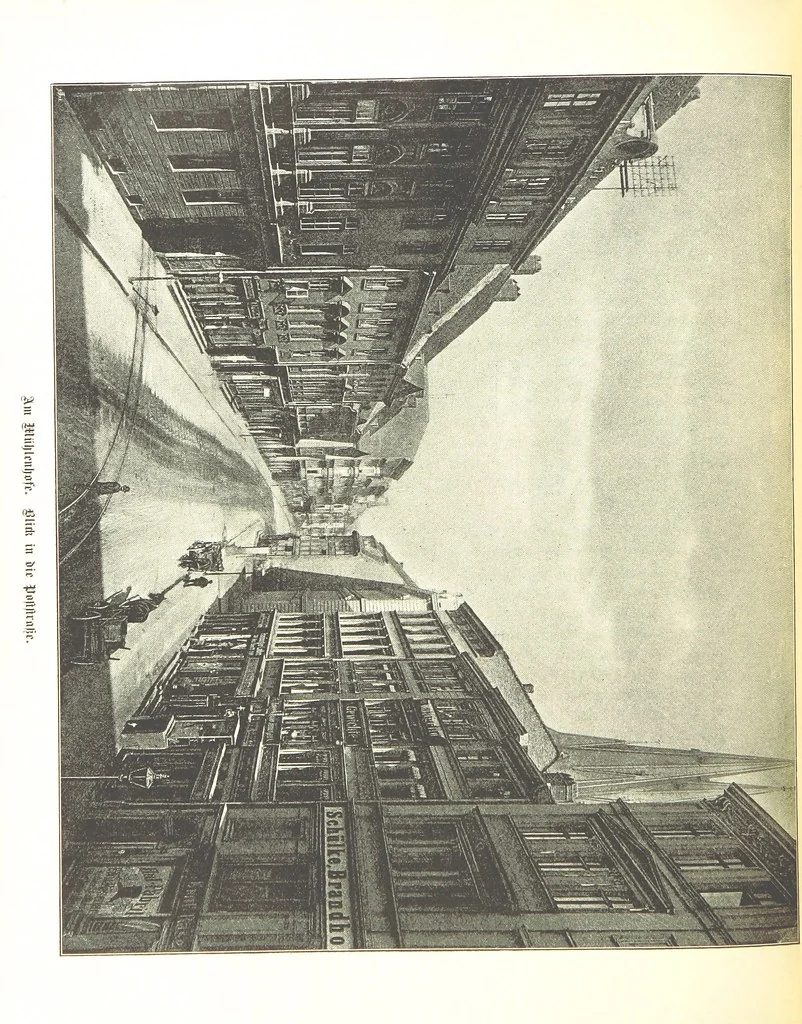 An illustration from Aus Alt-Berlin. Stille Ecken und Winkel der Reichshauptstadt in kulturhistorischen Schilderungen, etc, 1891, leaf 376