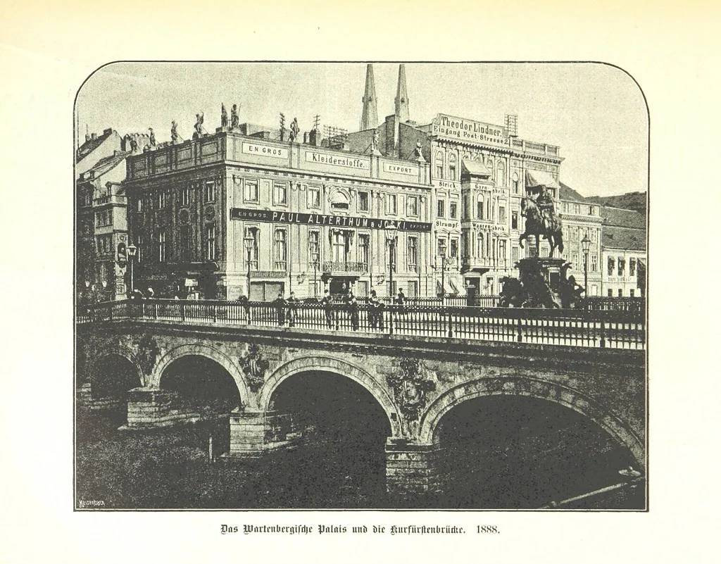 An illustration from Aus Alt-Berlin. Stille Ecken und Winkel der Reichshauptstadt in kulturhistorischen Schilderungen, etc, 1891, leaf 442