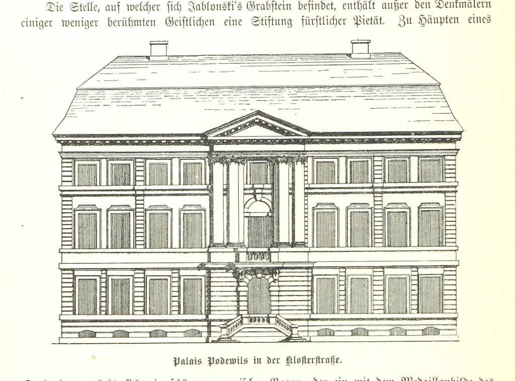 An illustration from Aus Alt-Berlin. Stille Ecken und Winkel der Reichshauptstadt in kulturhistorischen Schilderungen, etc, 1891, leaf 460