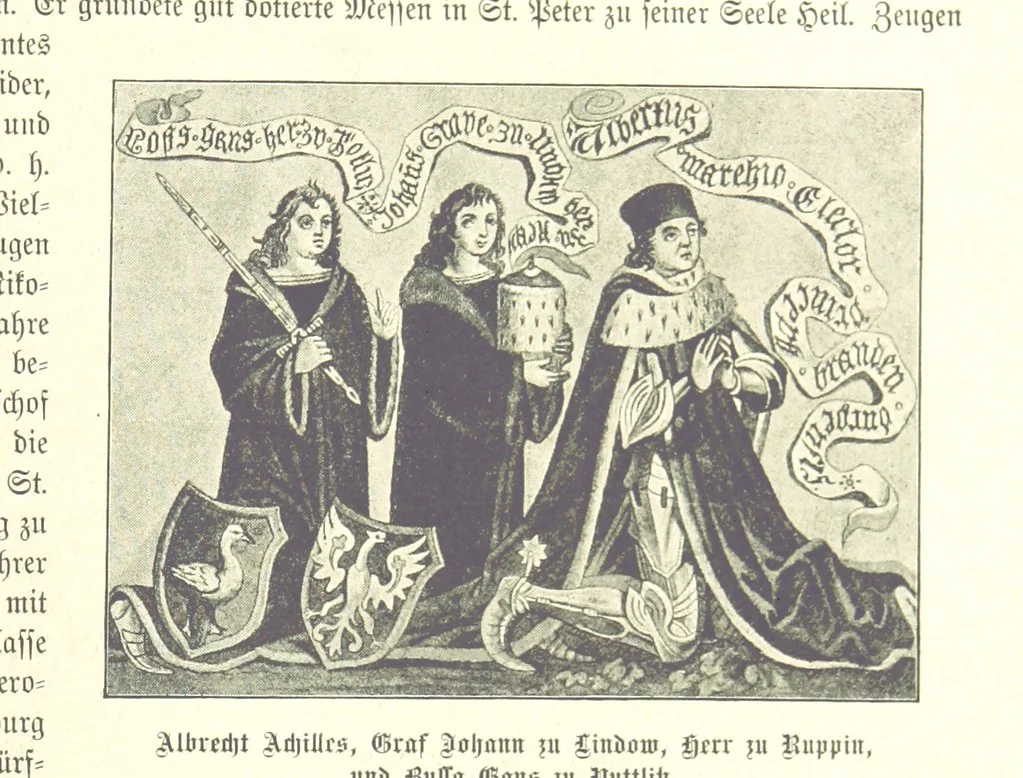 An illustration from Aus Alt-Berlin. Stille Ecken und Winkel der Reichshauptstadt in kulturhistorischen Schilderungen, etc, 1891, leaf 489