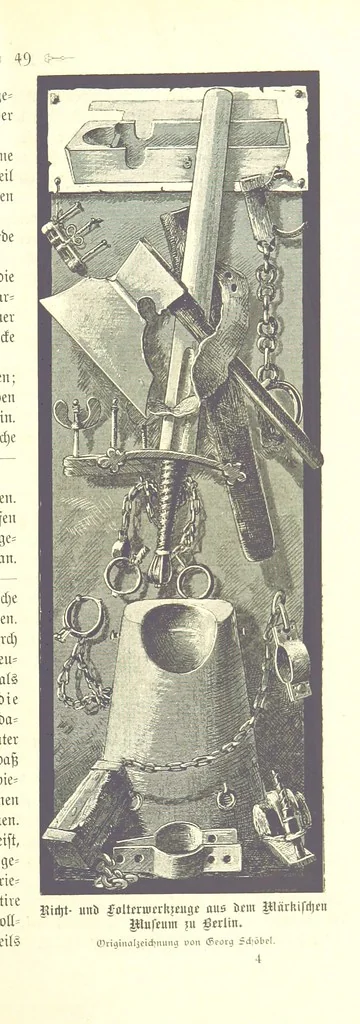 An illustration from Aus Alt-Berlin. Stille Ecken und Winkel der Reichshauptstadt in kulturhistorischen Schilderungen, etc, 1891, leaf 65