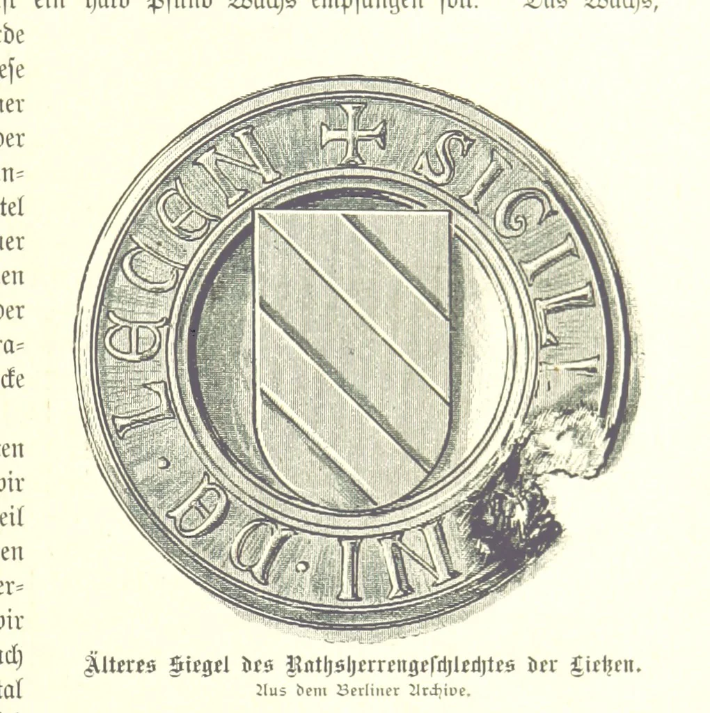 An illustration from Aus Alt-Berlin. Stille Ecken und Winkel der Reichshauptstadt in kulturhistorischen Schilderungen, etc, 1891, leaf 77