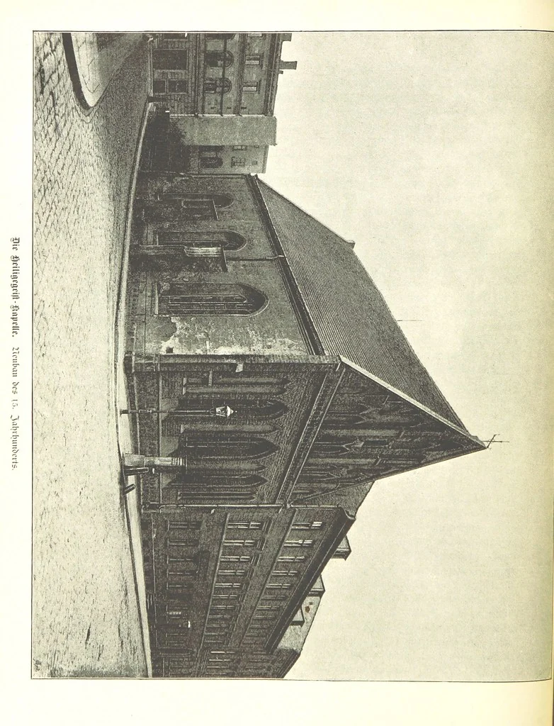 An illustration from Aus Alt-Berlin. Stille Ecken und Winkel der Reichshauptstadt in kulturhistorischen Schilderungen, etc, 1891, leaf 80