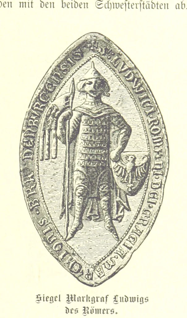 An illustration from Aus Alt-Berlin. Stille Ecken und Winkel der Reichshauptstadt in kulturhistorischen Schilderungen, etc, 1891, leaf 95