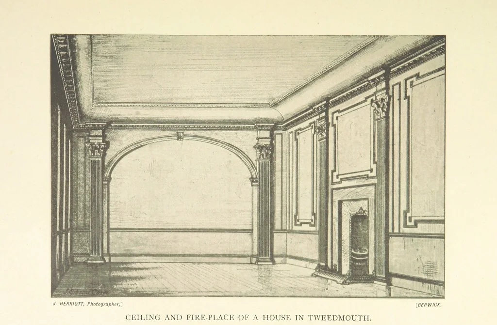 An illustration from Berwick-upon-Tweed. The history of the town and guild. Illustrated by photo-engravings, etc, 1888, leaf 349