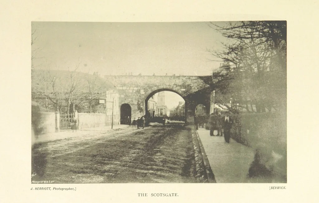 An illustration from Berwick-upon-Tweed. The history of the town and guild. Illustrated by photo-engravings, etc, 1888, leaf 57