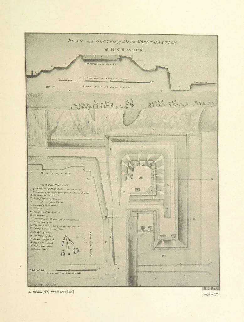 An illustration from Berwick-upon-Tweed. The history of the town and guild. Illustrated by photo-engravings, etc, 1888, leaf 91