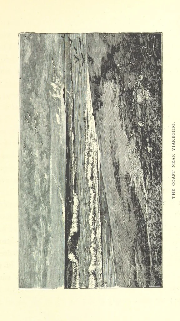 An illustration from Tuscan Studies and Sketches. ... Illustrated, 1887, leaf 201