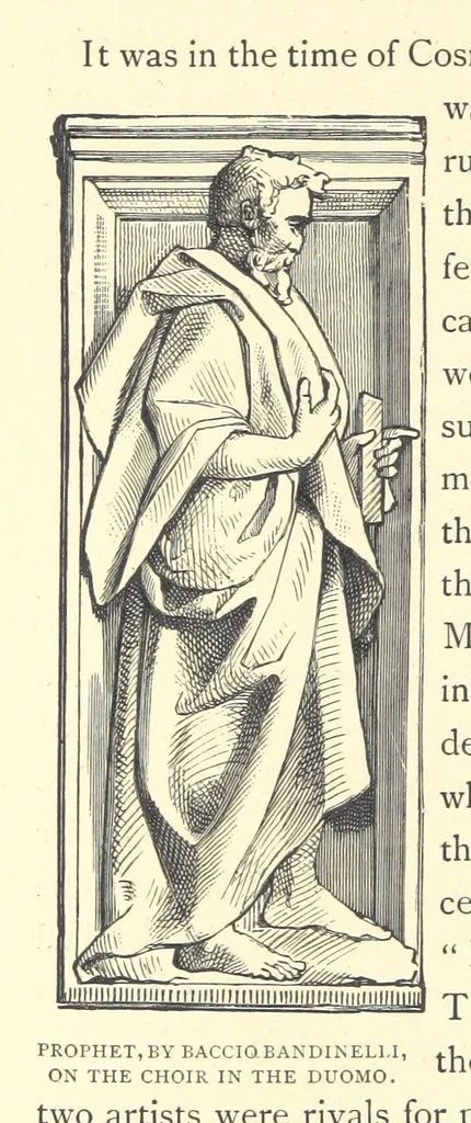 An illustration from Tuscan Studies and Sketches. ... Illustrated, 1887, leaf 52