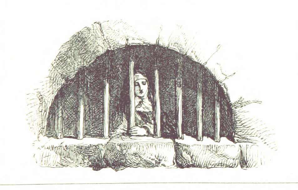 An illustration from The Poetical Works of Sir Walter Scott ... With a memoir of the author. Illustrated by many engravings, etc, 1857, leaf 135