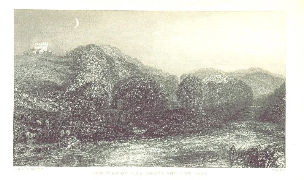 An illustration from The Poetical Works of Sir Walter Scott ... With a memoir of the author. Illustrated by many engravings, etc, 1857, leaf 415