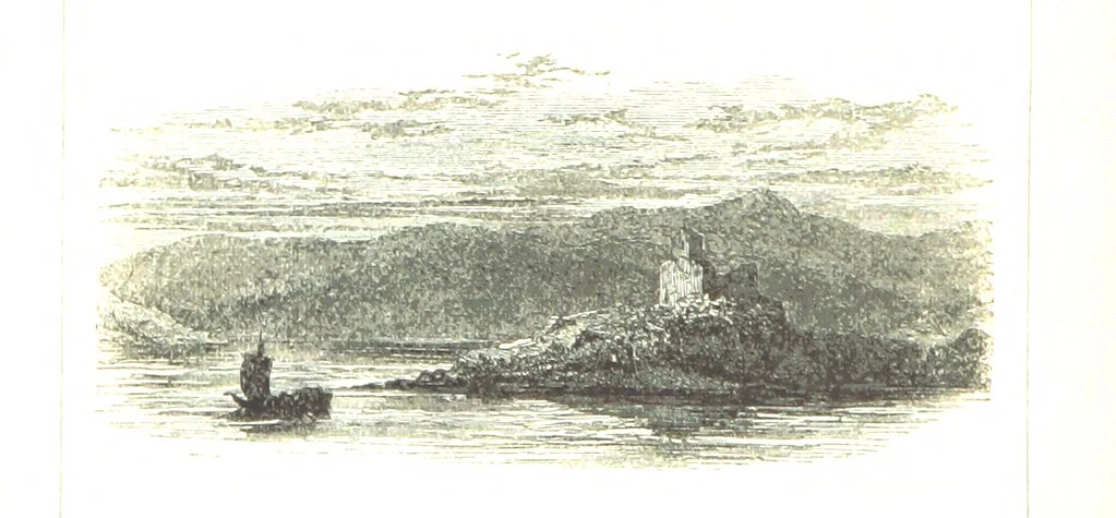 An illustration from The Poetical Works of Sir Walter Scott ... With a memoir of the author. Illustrated by many engravings, etc, 1857, leaf 764