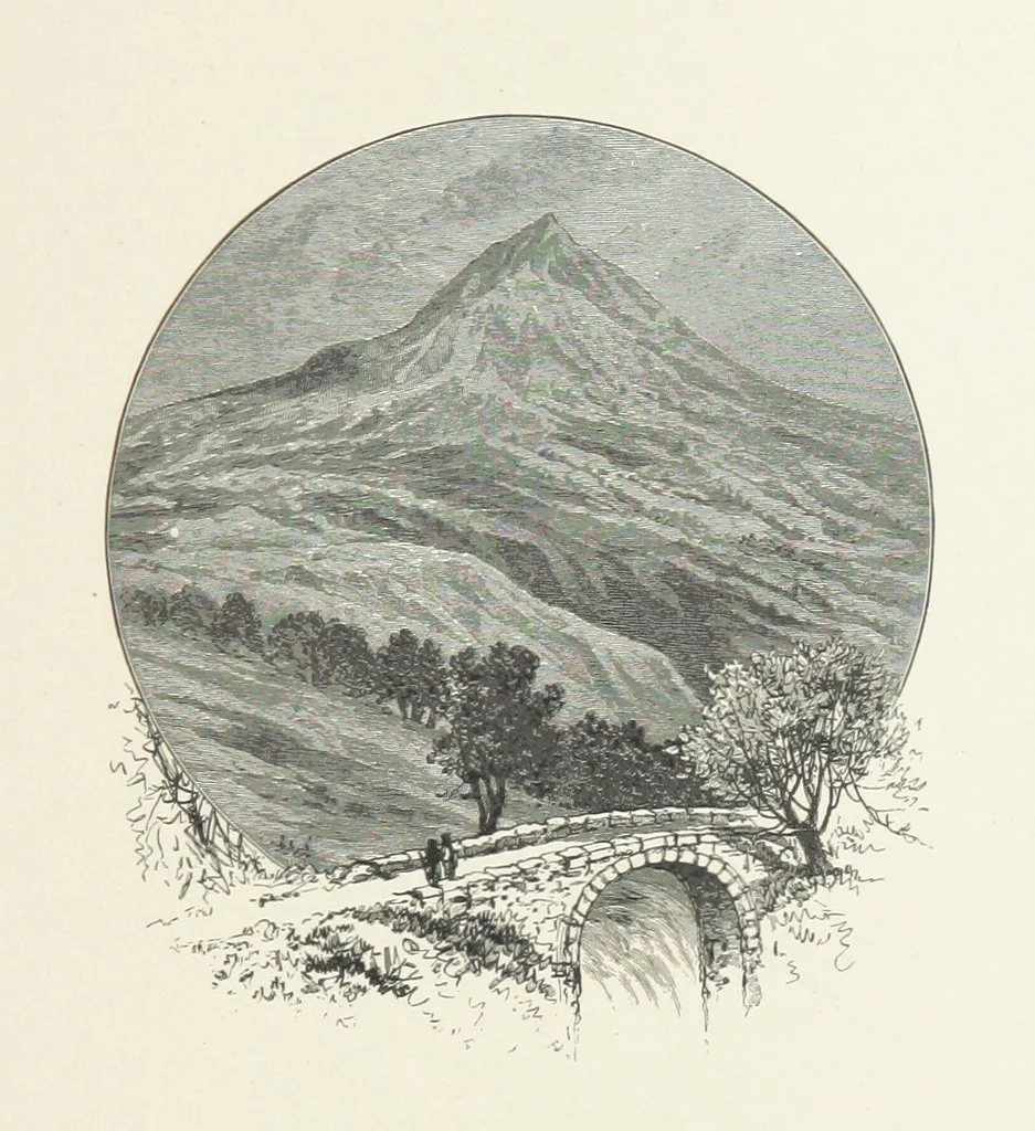 An illustration from The Lay of the Last Minstrel. By Sir Walter Scott. With notes and a chronological summary of his life, and index, 1887, leaf 139