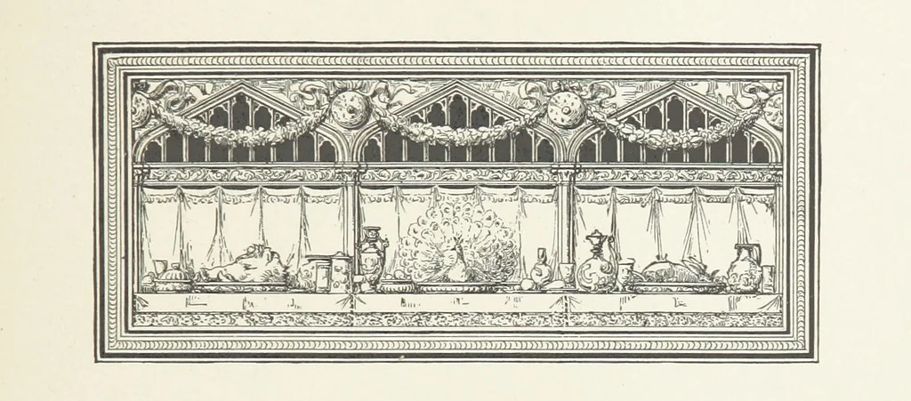 An illustration from The Lay of the Last Minstrel. By Sir Walter Scott. With notes and a chronological summary of his life, and index, 1887, leaf 179