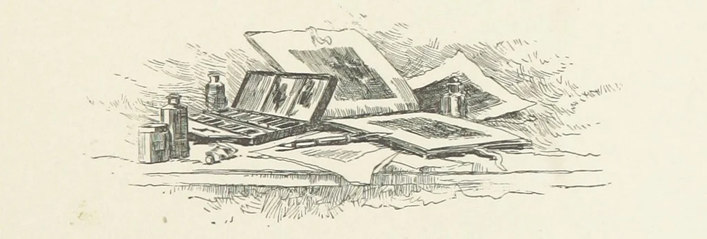 An illustration from The Lay of the Last Minstrel. By Sir Walter Scott. With notes and a chronological summary of his life, and index, 1887, leaf 21