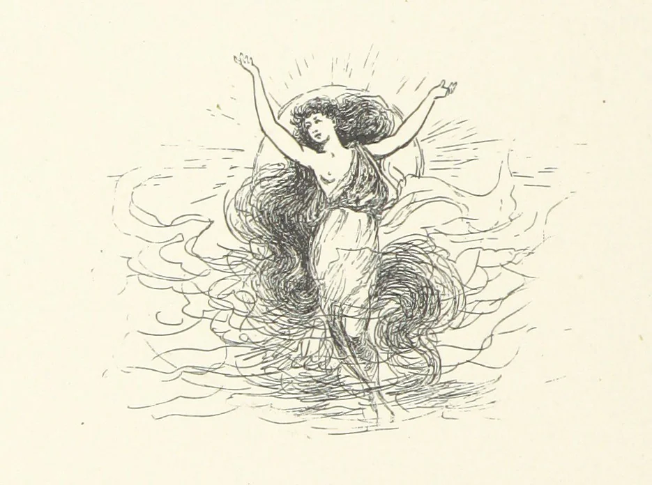 An illustration from The Lay of the Last Minstrel. By Sir Walter Scott. With notes and a chronological summary of his life, and index, 1887, leaf 42