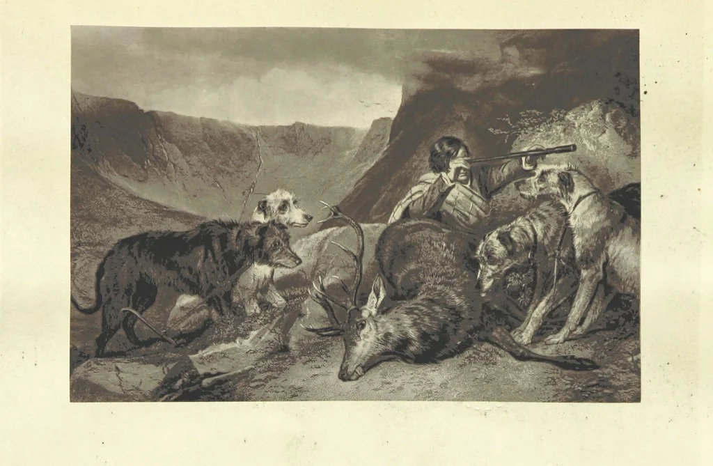 An illustration from Historical, legendary, and romantic Tales from the works of Sir Walter Scott. Selected ... by W. T. Dobson. With ... illustrations, etc, 1886, leaf 311