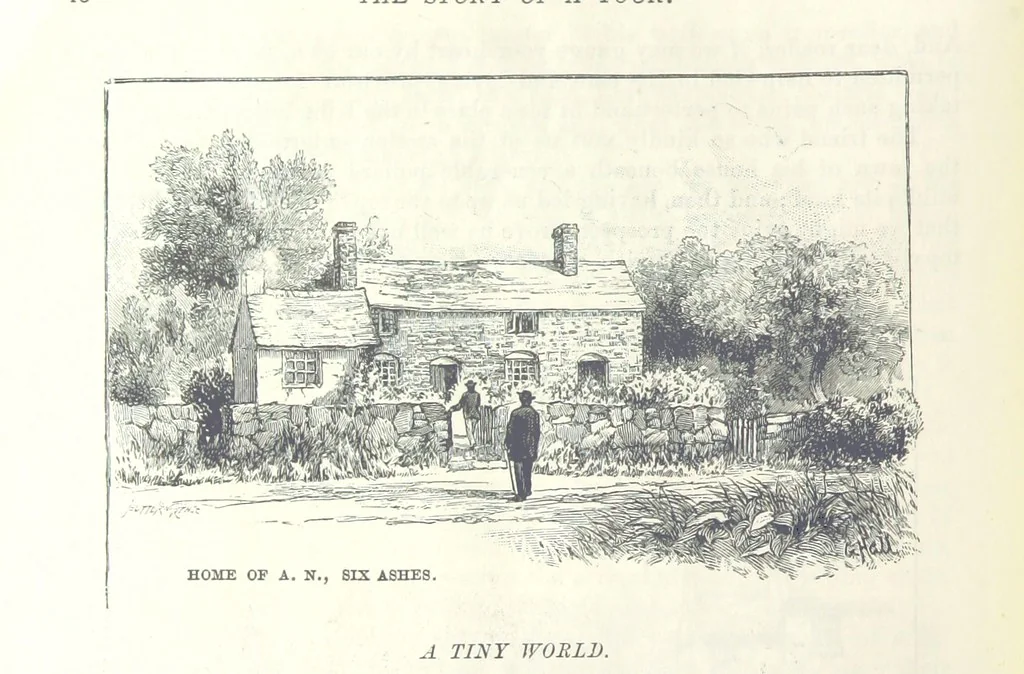 An illustration from The Story of a Tour ... Illustrated, etc, 1898, leaf 12