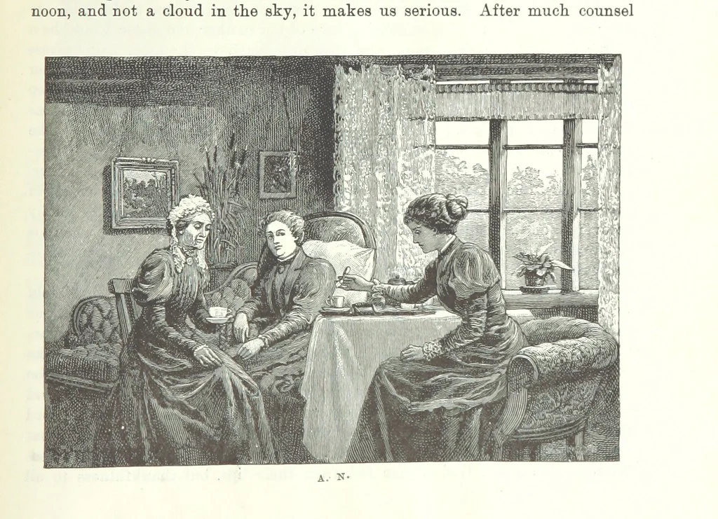 An illustration from The Story of a Tour ... Illustrated, etc, 1898, leaf 13
