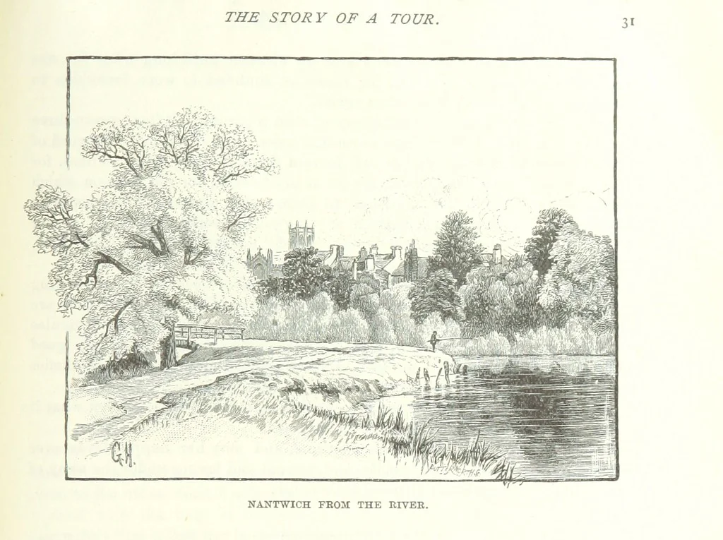 An illustration from The Story of a Tour ... Illustrated, etc, 1898, leaf 33