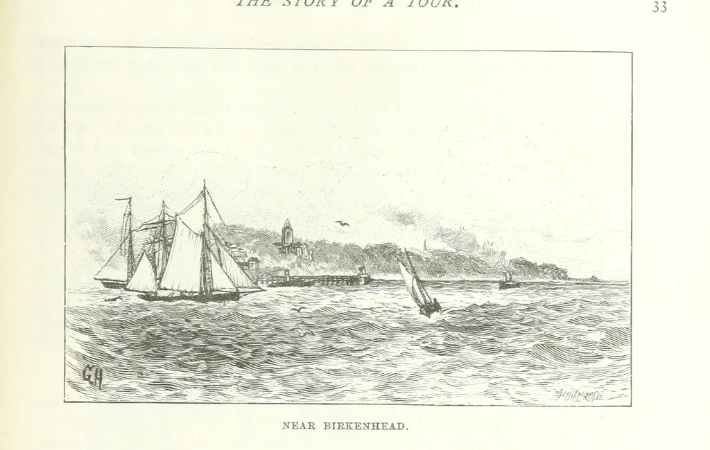 An illustration from The Story of a Tour ... Illustrated, etc, 1898, leaf 35