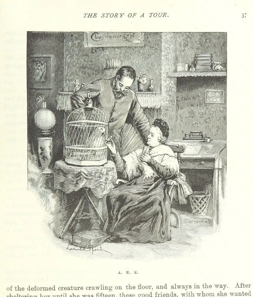 An illustration from The Story of a Tour ... Illustrated, etc, 1898, leaf 39