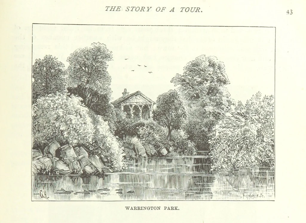 An illustration from The Story of a Tour ... Illustrated, etc, 1898, leaf 45