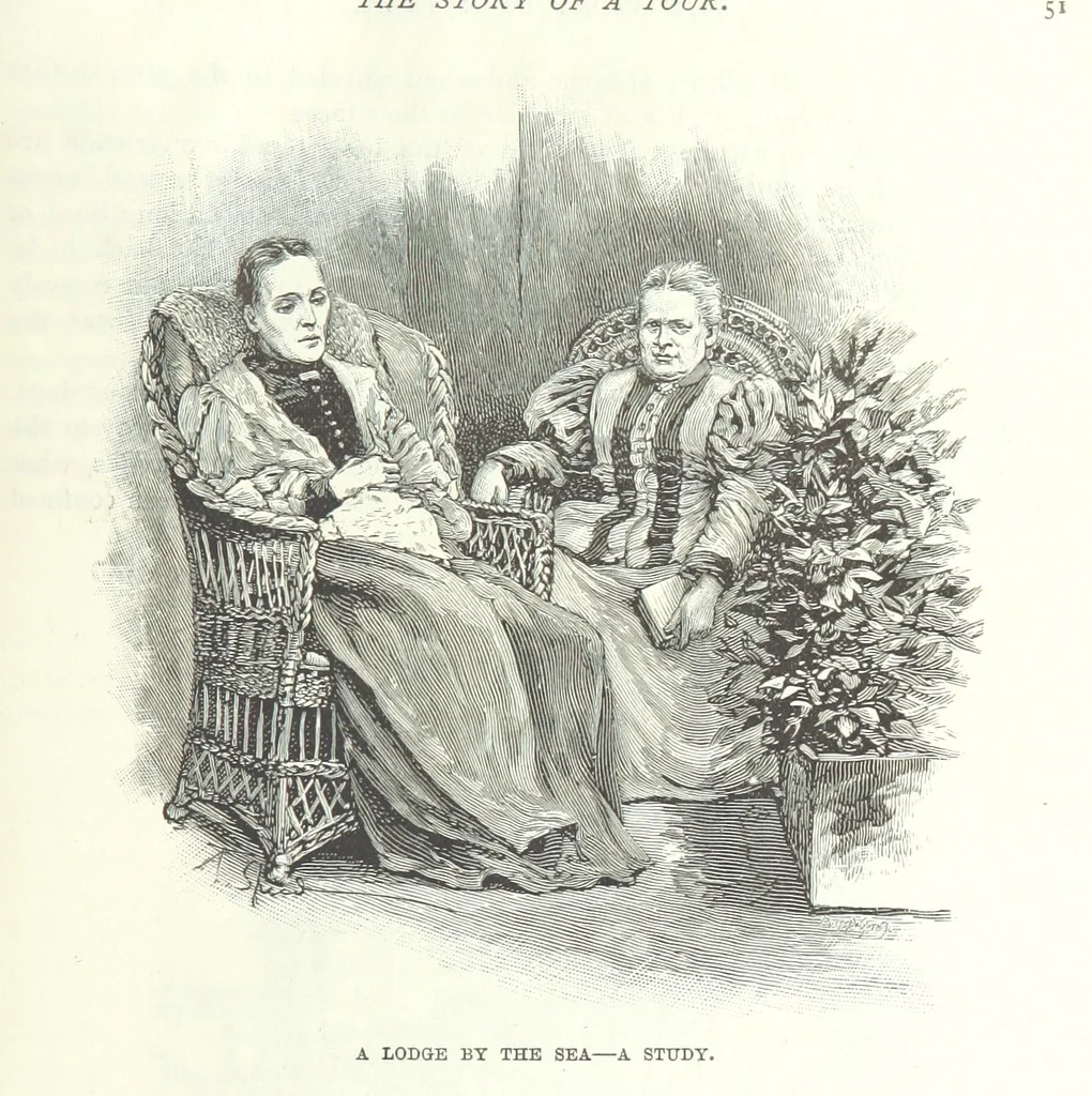 An illustration from The Story of a Tour ... Illustrated, etc, 1898, leaf 53