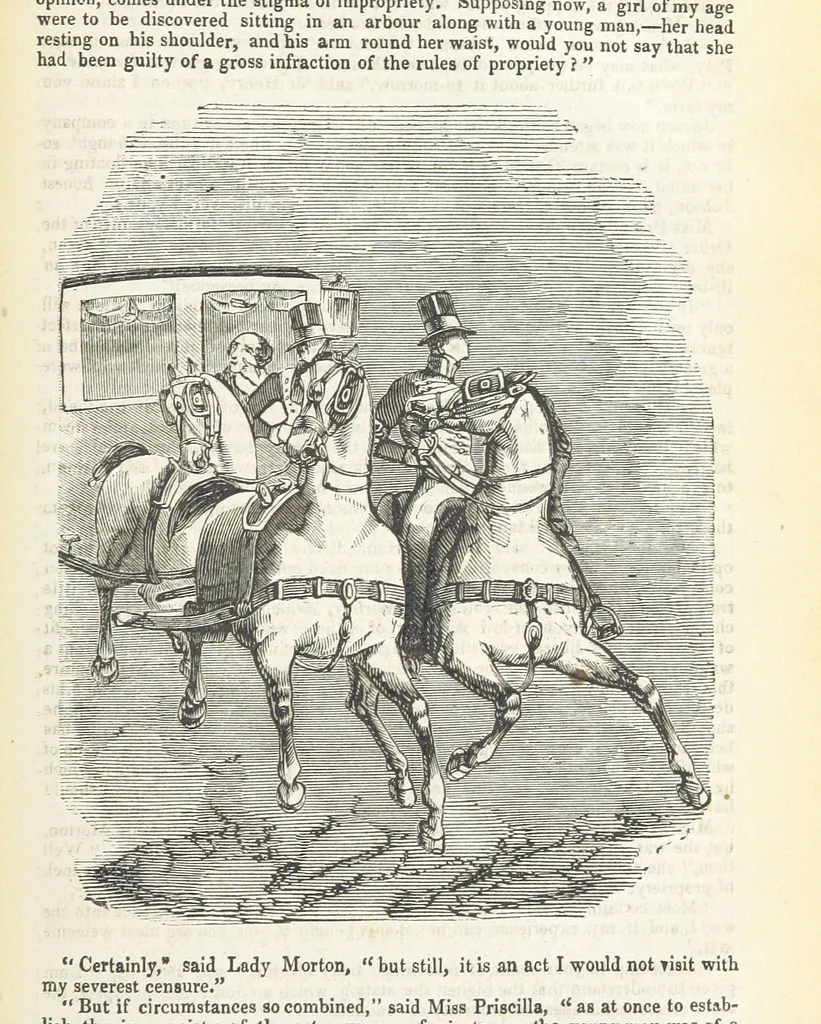 An illustration from Seduction; or the perils of a woman's life. A romance, 1846, leaf 227