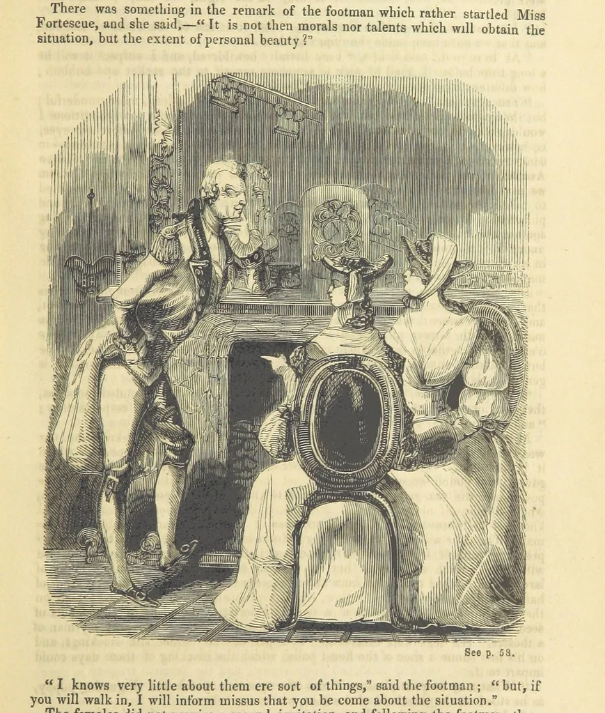 An illustration from Seduction; or the perils of a woman's life. A romance, 1846, leaf 67