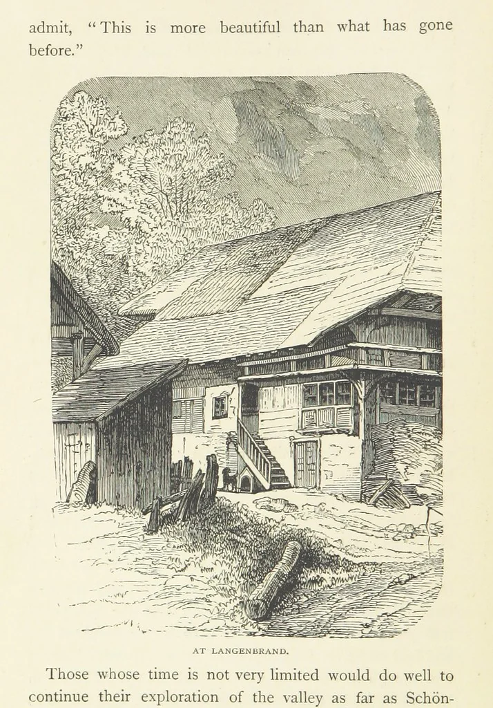 An illustration from The Black Forest, its people and legends. [With maps and illustrations, 1879, leaf 104