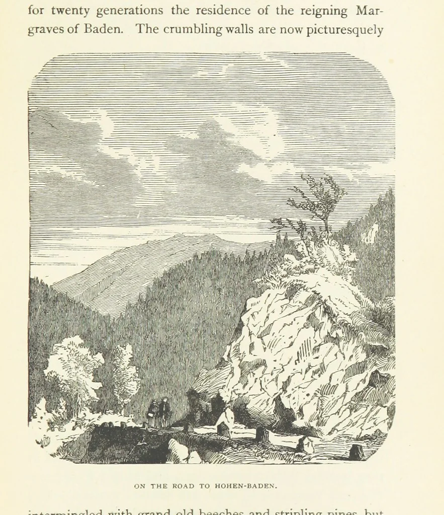 An illustration from The Black Forest, its people and legends. [With maps and illustrations, 1879, leaf 131
