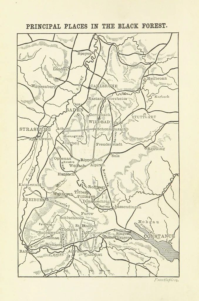 An illustration from The Black Forest, its people and legends. [With maps and illustrations, 1879, leaf 18