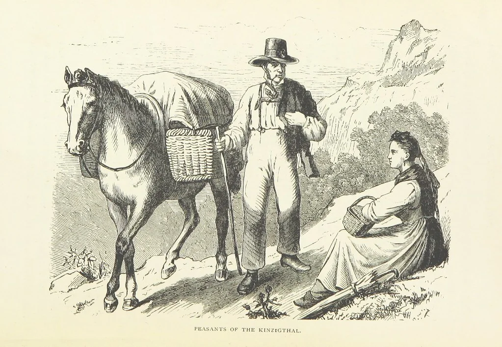 An illustration from The Black Forest, its people and legends. [With maps and illustrations, 1879, leaf 216