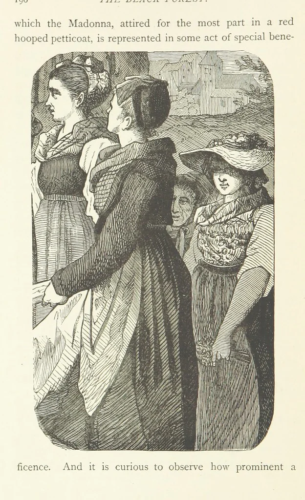 An illustration from The Black Forest, its people and legends. [With maps and illustrations, 1879, leaf 234