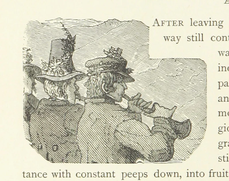 An illustration from The Black Forest, its people and legends. [With maps and illustrations, 1879, leaf 236