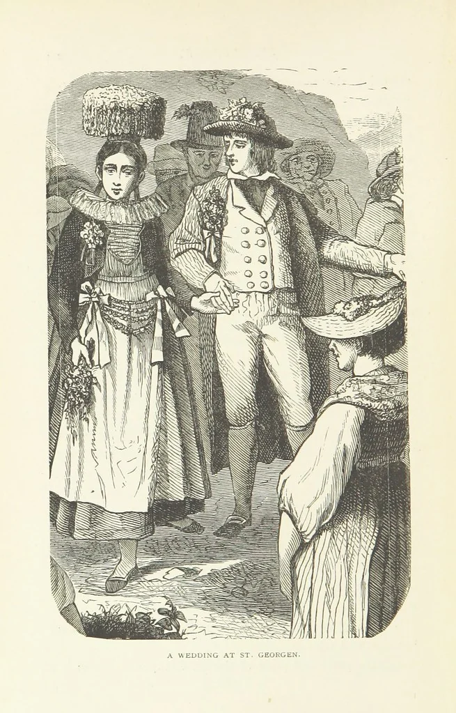 An illustration from The Black Forest, its people and legends. [With maps and illustrations, 1879, leaf 238