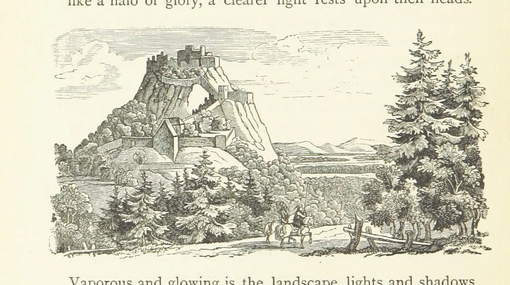 An illustration from The Black Forest, its people and legends. [With maps and illustrations, 1879, leaf 252
