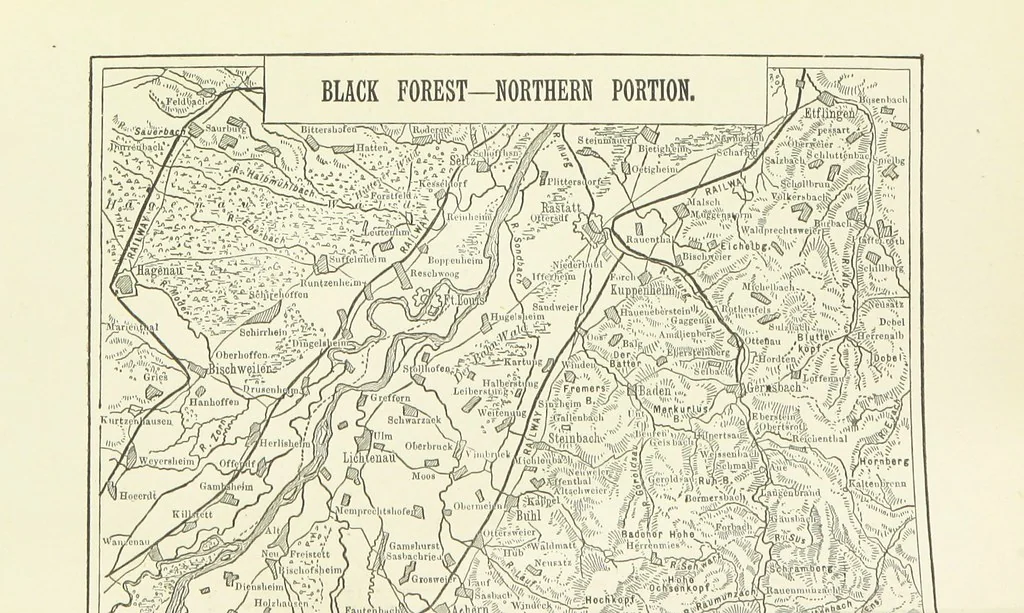 An illustration from The Black Forest, its people and legends. [With maps and illustrations, 1879, leaf 28