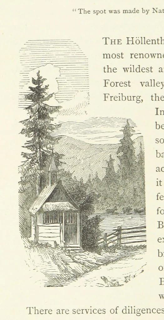 An illustration from The Black Forest, its people and legends. [With maps and illustrations, 1879, leaf 300