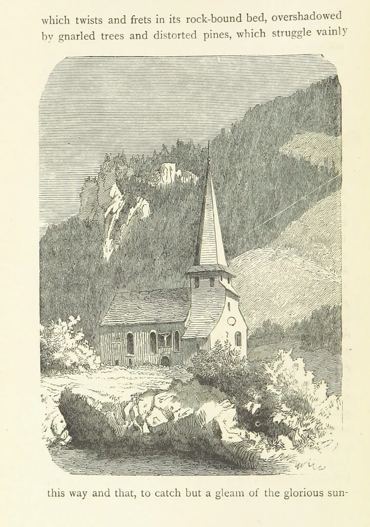 An illustration from The Black Forest, its people and legends. [With maps and illustrations, 1879, leaf 320