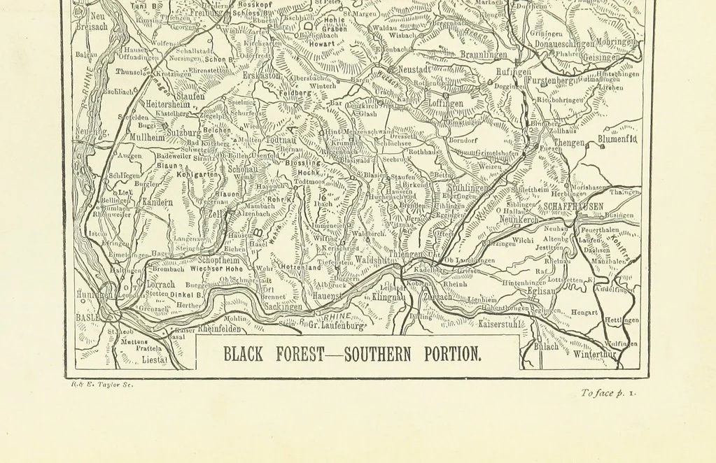 An illustration from The Black Forest, its people and legends. [With maps and illustrations, 1879, leaf 33
