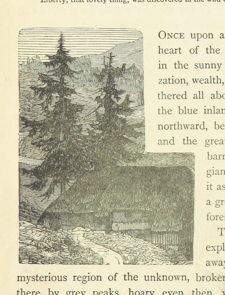 An illustration from The Black Forest, its people and legends. [With maps and illustrations, 1879, leaf 35