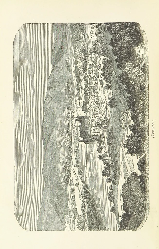 An illustration from The Black Forest, its people and legends. [With maps and illustrations, 1879, leaf 396