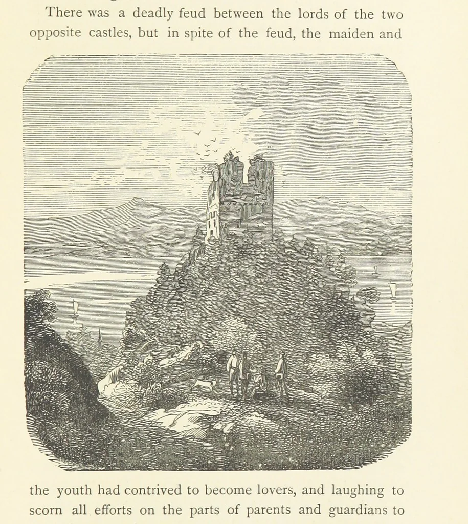 An illustration from The Black Forest, its people and legends. [With maps and illustrations, 1879, leaf 443