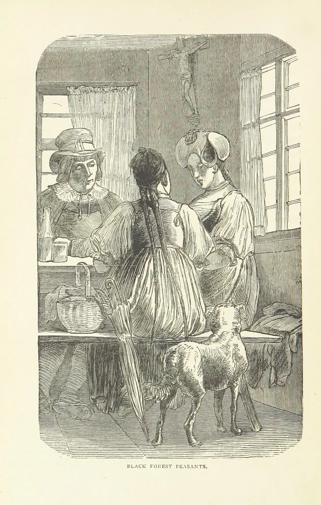 An illustration from The Black Forest, its people and legends. [With maps and illustrations, 1879, leaf 70