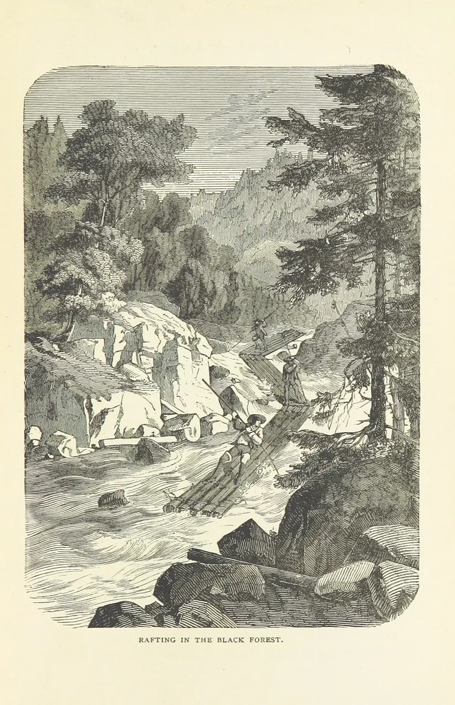 An illustration from The Black Forest, its people and legends. [With maps and illustrations, 1879, leaf 75