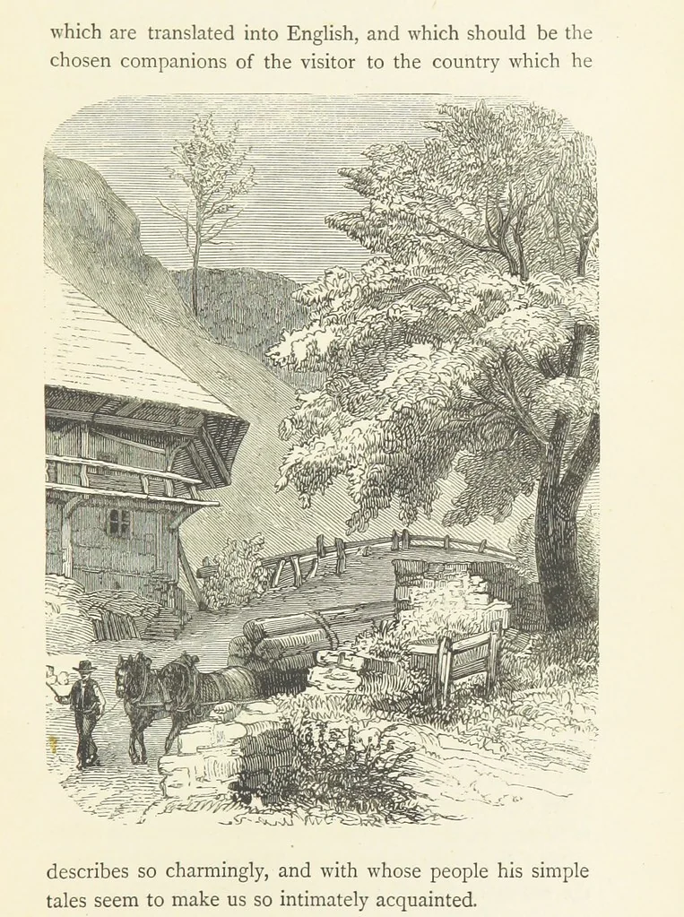 An illustration from The Black Forest, its people and legends. [With maps and illustrations, 1879, leaf 87
