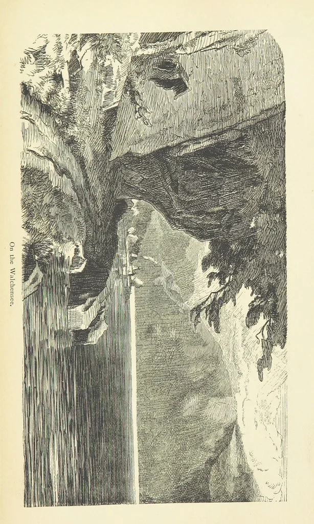 An illustration from The country of the Passion-play. The Highlands and Highlanders of Bavaria, 1880, leaf 269